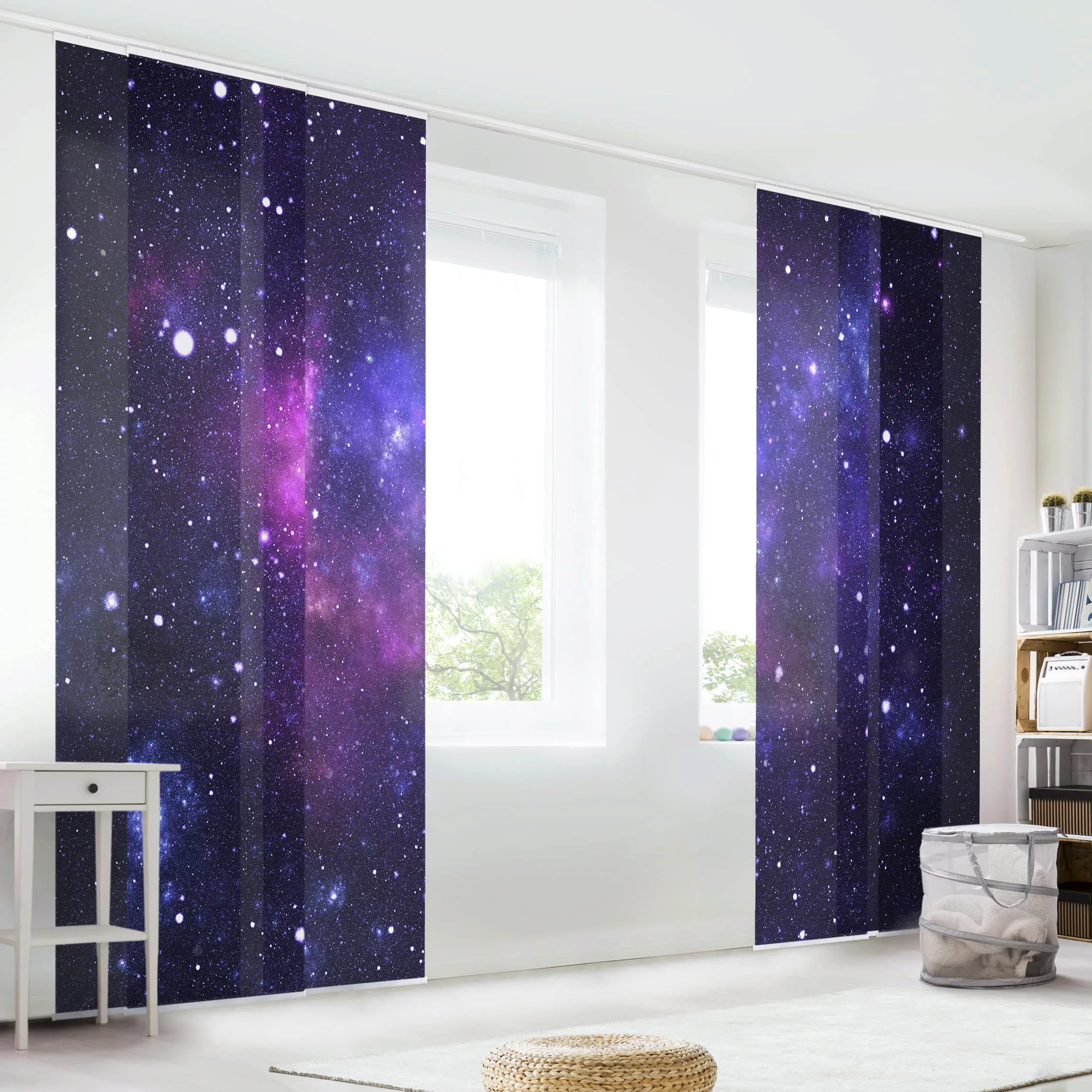 Schiebegardine Set Galaxie günstig online kaufen