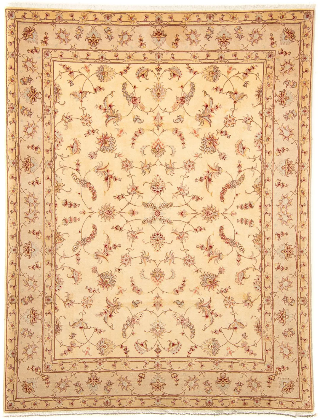 morgenland Orientteppich »Perser - Täbriz - Royal - 256 x 200 cm - beige«, günstig online kaufen