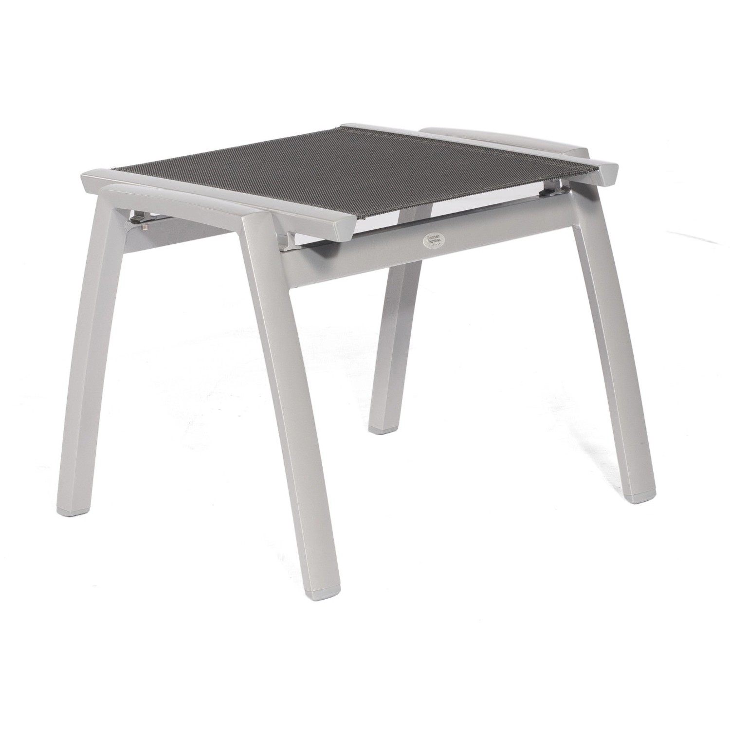 Natur24 Star Hocker Aluminium Silber günstig online kaufen