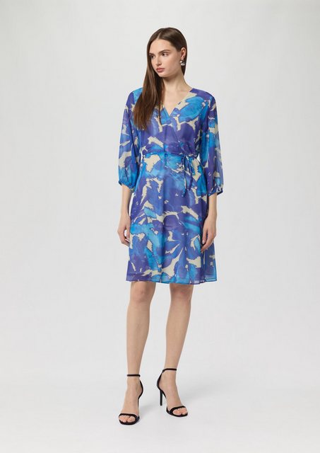 Comma Minikleid Kurzes Chiffon-Kleid günstig online kaufen