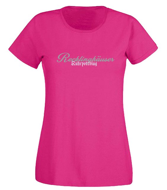 G-graphics T-Shirt Recklinghäuser Ruhrpottblag Slim-fit Damen T-Shirt mit R günstig online kaufen