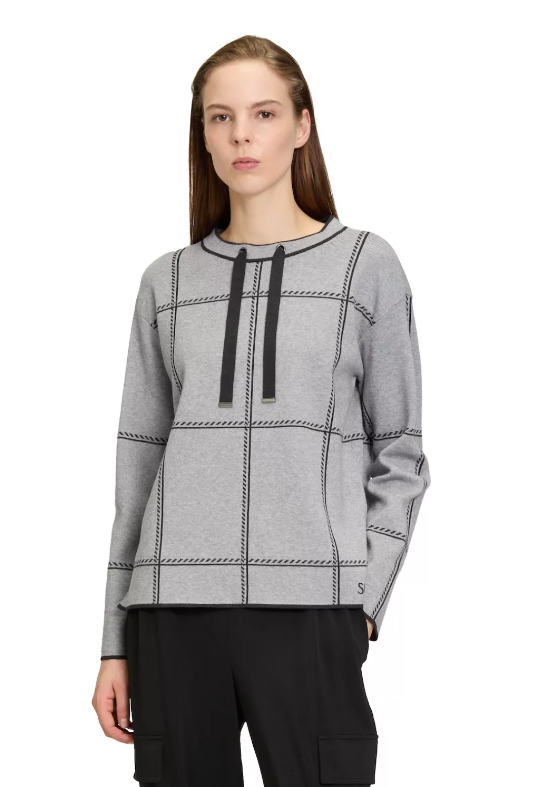 Betty Barclay Strickpullover "Betty Barclay Strickpullover kariert", Jacqua günstig online kaufen