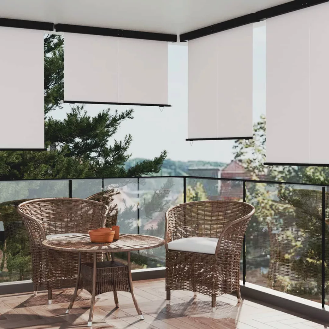 Vidaxl Balkon-seitenmarkise 160 × 250 Cm Creme günstig online kaufen