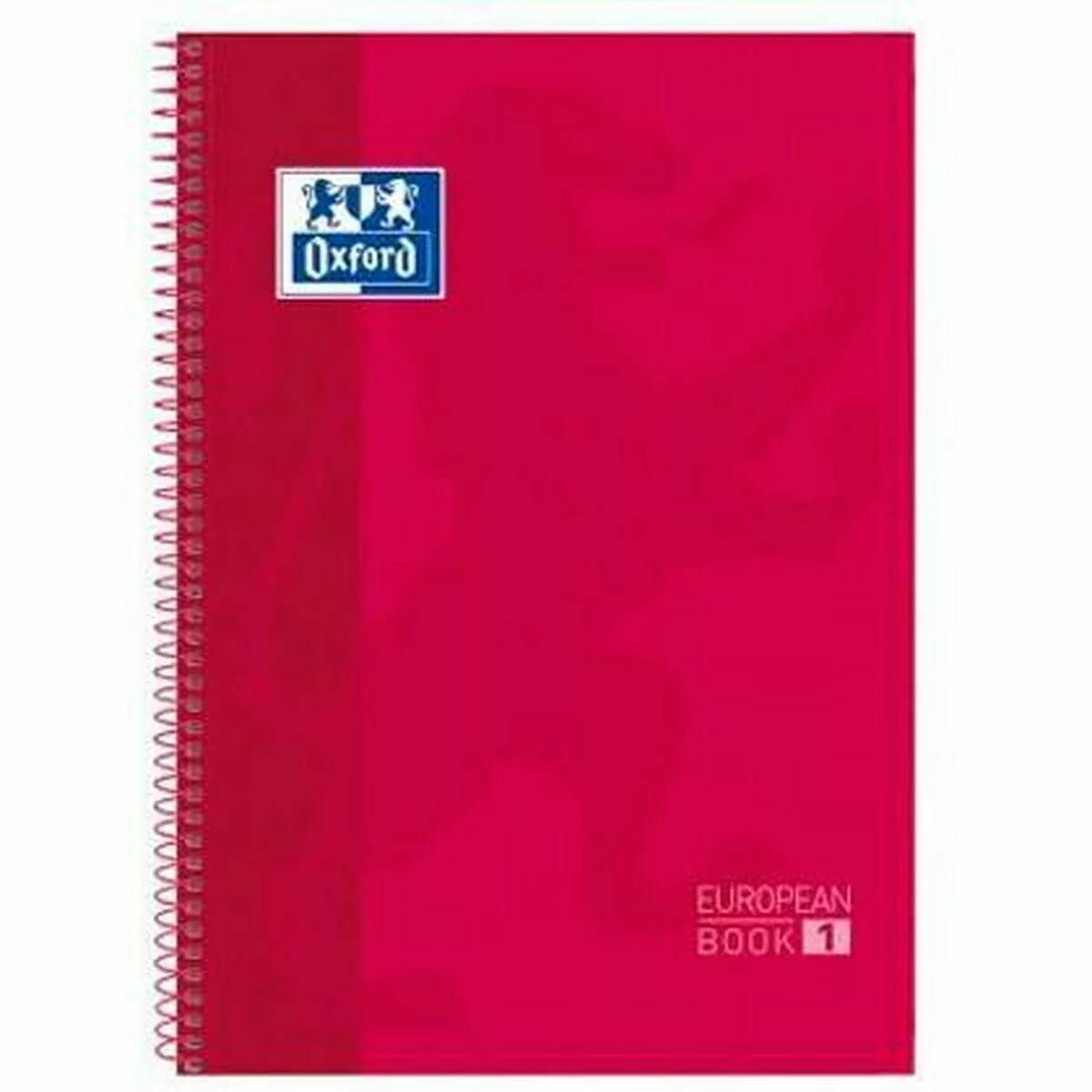 Notizbuch Oxford European Book Rot A4 5 Stück günstig online kaufen