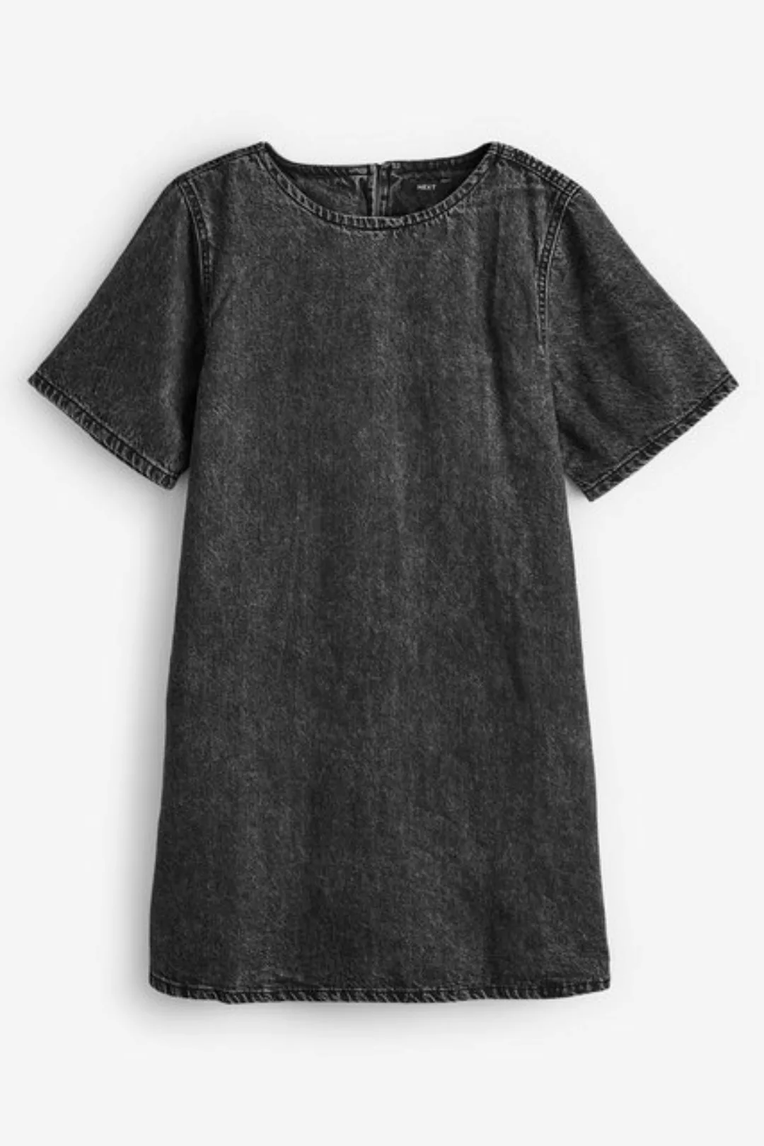 Next Jeanskleid Kurzärmeliges T-Shirt-Kleid aus Denim (1-tlg) günstig online kaufen