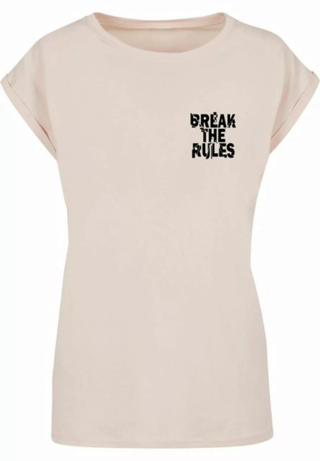 Merchcode T-Shirt Merchcode Damen Ladies Break The Rules 2 T-Shirt (1-tlg) günstig online kaufen