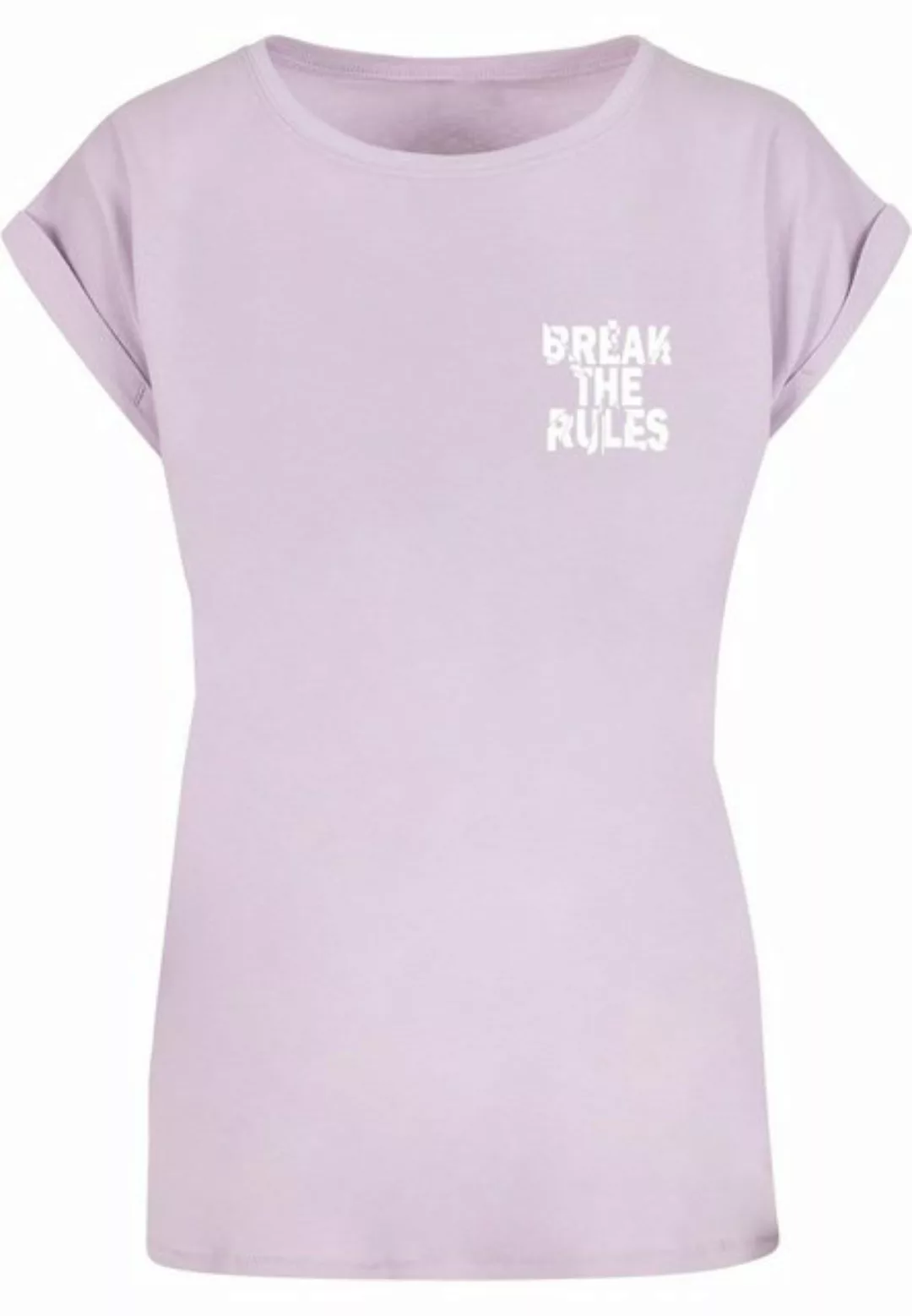 Merchcode T-Shirt Merchcode Damen Ladies Break The Rules 2 T-Shirt (1-tlg) günstig online kaufen