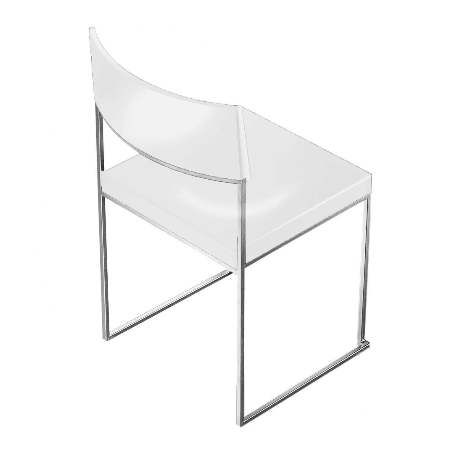 la palma - Cuba S56 Stuhl Sitzfläche Holz stapelbar - weiß/lackiert/BxHxT 4 günstig online kaufen