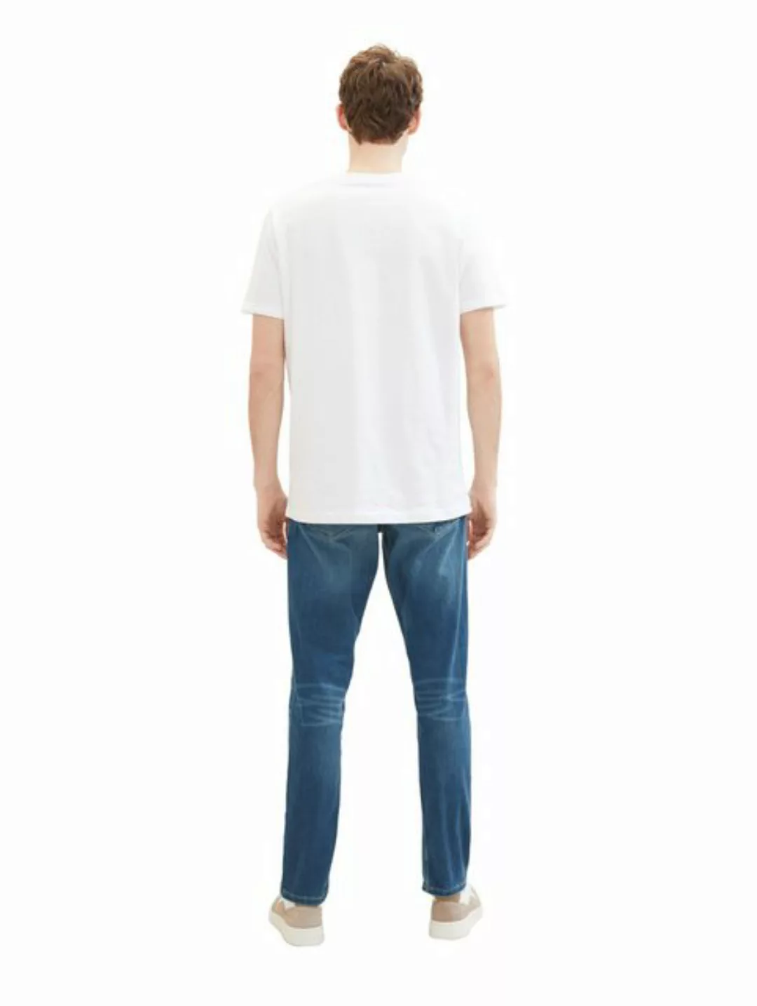 TOM TAILOR 5-Pocket-Jeans Regular Tapered Jeans mit recycelter Baumwolle günstig online kaufen