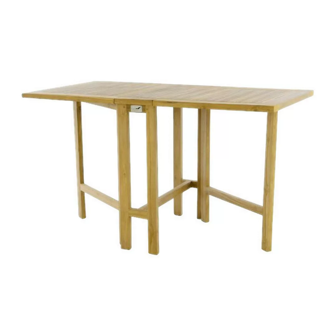 VCM Balkontisch braun Teakholz B/H/L: ca. 65x75x25 cm günstig online kaufen