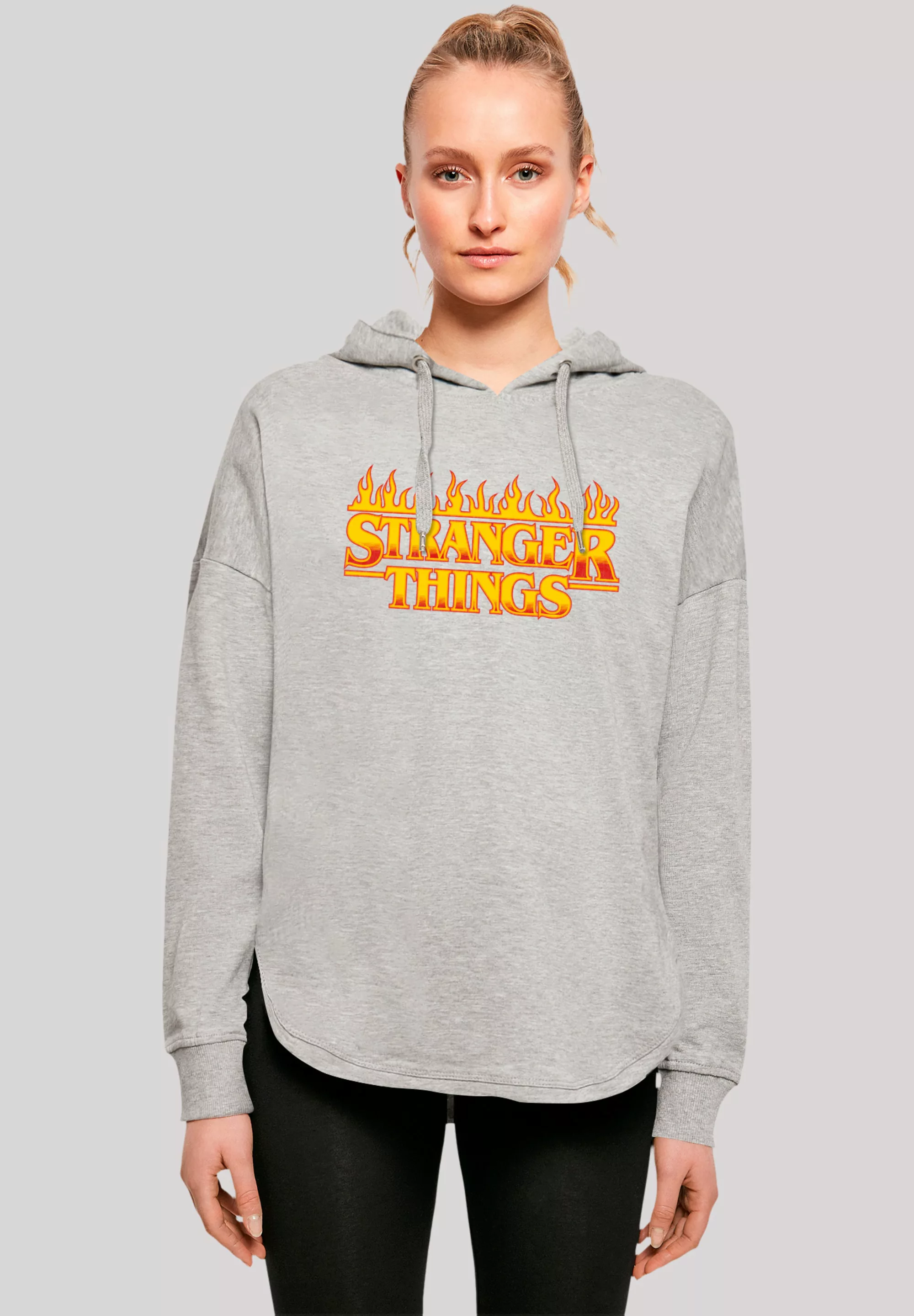 F4NT4STIC Kapuzenpullover "Stranger Things Fire Logo Women Netflix TV Serie günstig online kaufen