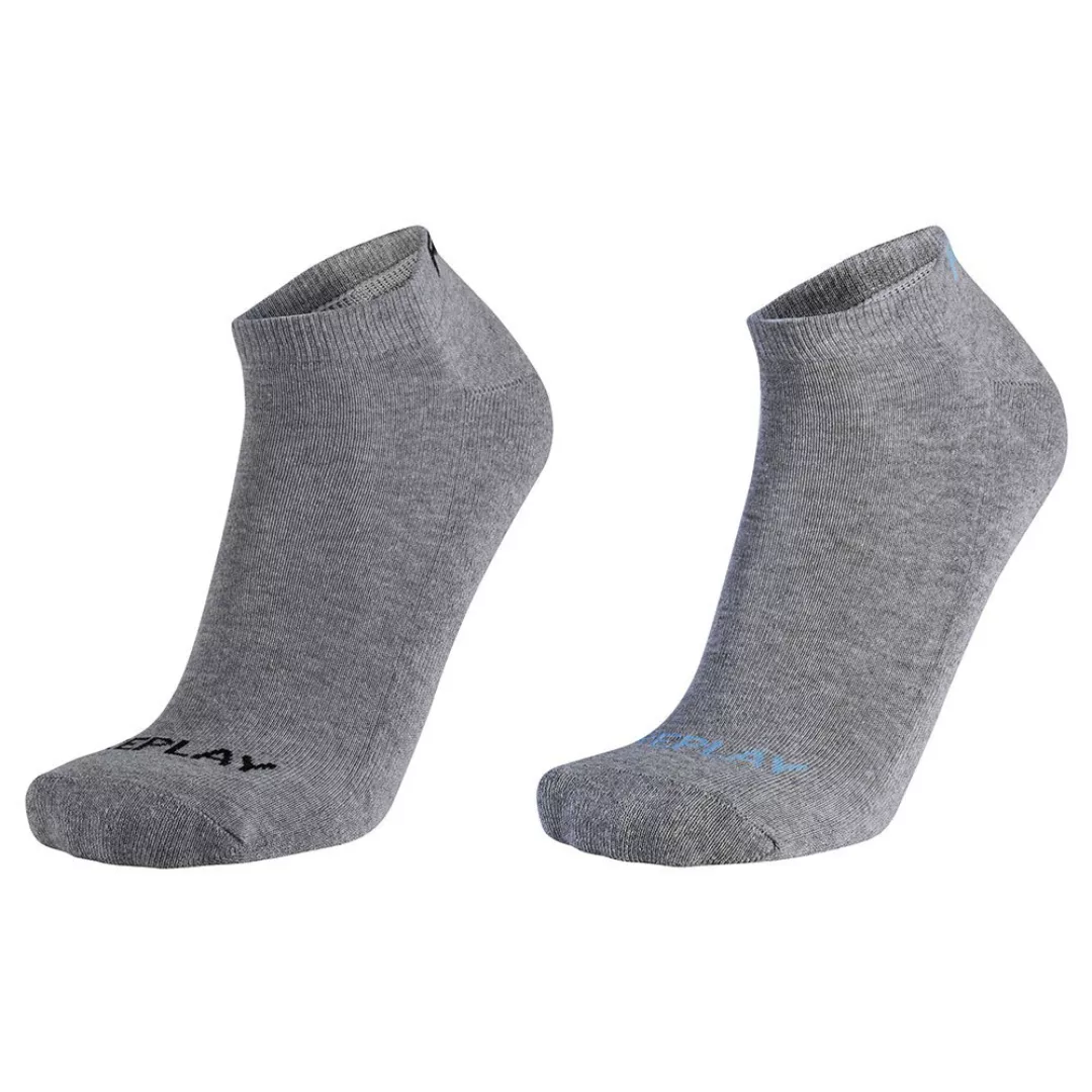 Replay In Liner Rpy Socken 2 Paare EU 43-46 Grey Mel / Black / Azure günstig online kaufen