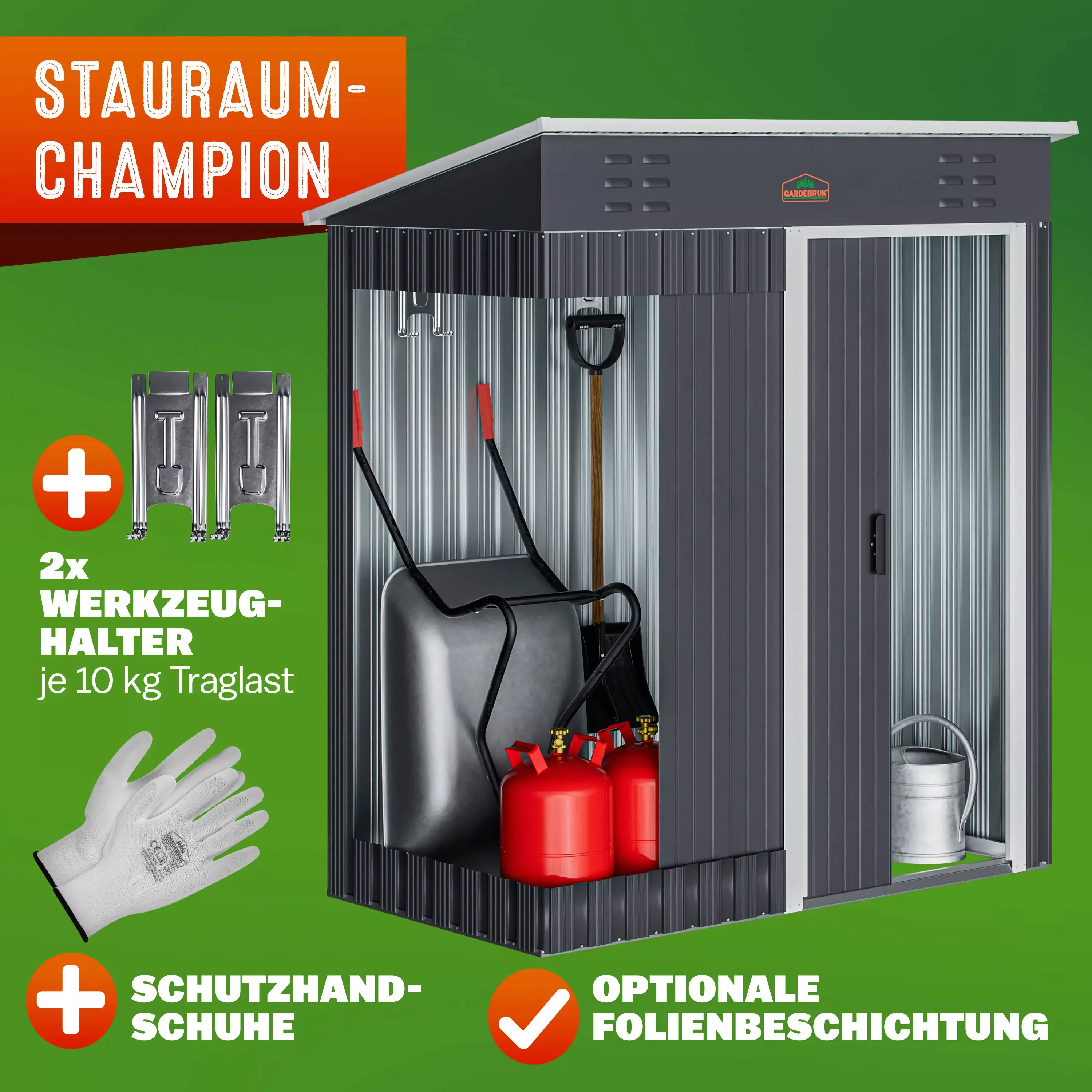 Gardebruk Gerätehaus, BxT: 162x86 cm, Geräteschuppen günstig online kaufen