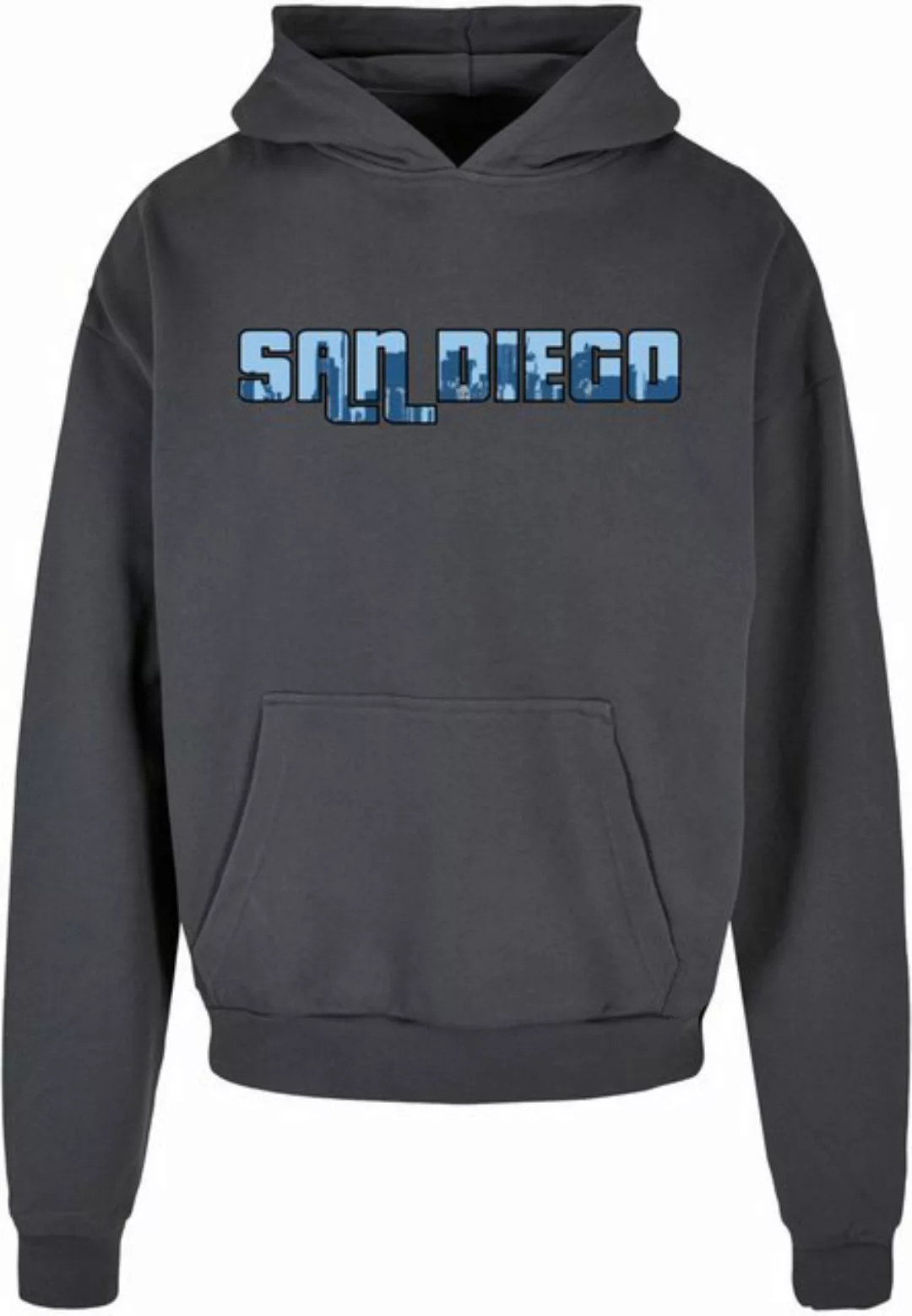 Merchcode Kapuzensweatshirt Merchcode Herren Grand San Diego Skyline Ultra günstig online kaufen