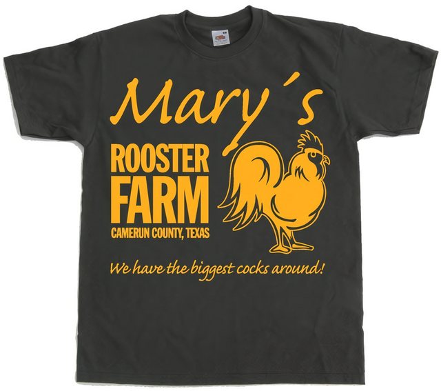 Hybris T-Shirt Mary's Rooster Farm T-Shirt günstig online kaufen