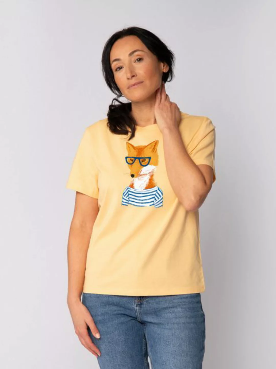 wat? Apparel Print-Shirt Fuchs (1-tlg) günstig online kaufen