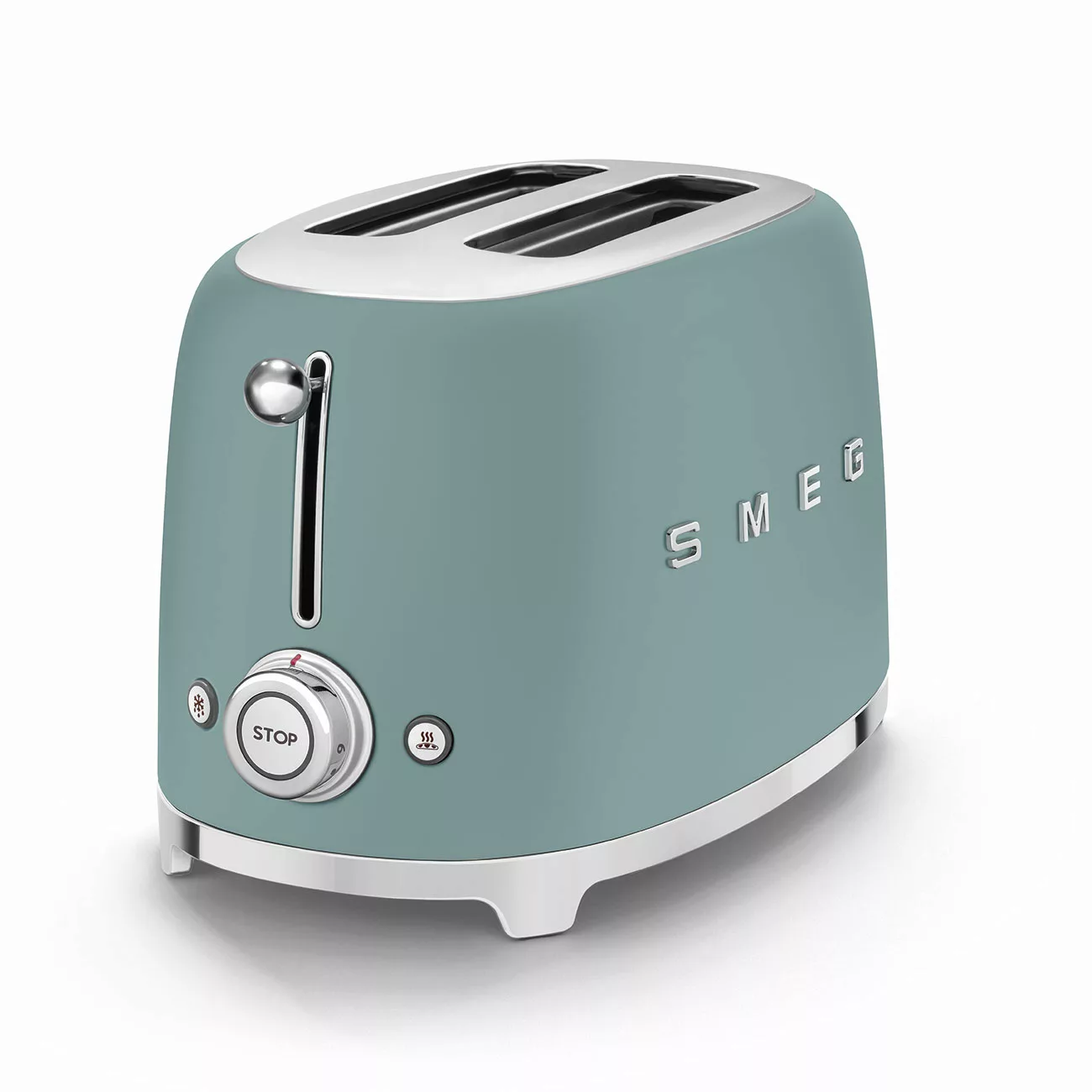 Kompakter Retro 2-Schlitz-Toaster Emerald Green Matt günstig online kaufen