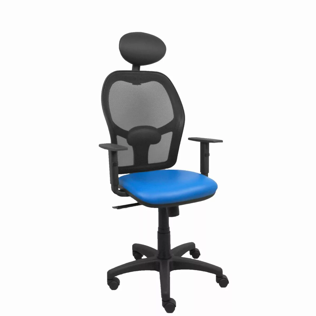 Bürostuhl Mit Kopfstütze P&c B10crnc Blau günstig online kaufen