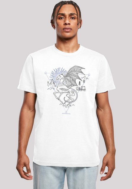 F4NT4STIC T-Shirt Harry Potter Thestral Line Art Print günstig online kaufen