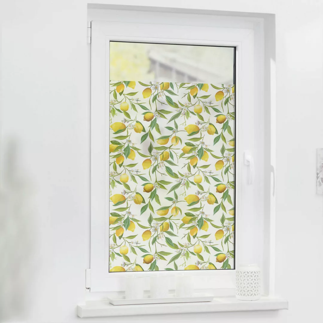 LICHTBLICK Fensterfolie gelb grün B/L: ca. 50x50 cm günstig online kaufen