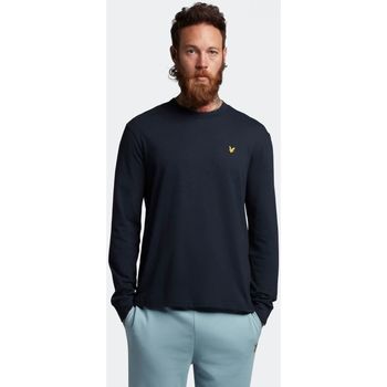 Lyle & Scott  T-Shirts & Poloshirts TS1704V MOCK NECK-Z27I DARK NAVY günstig online kaufen