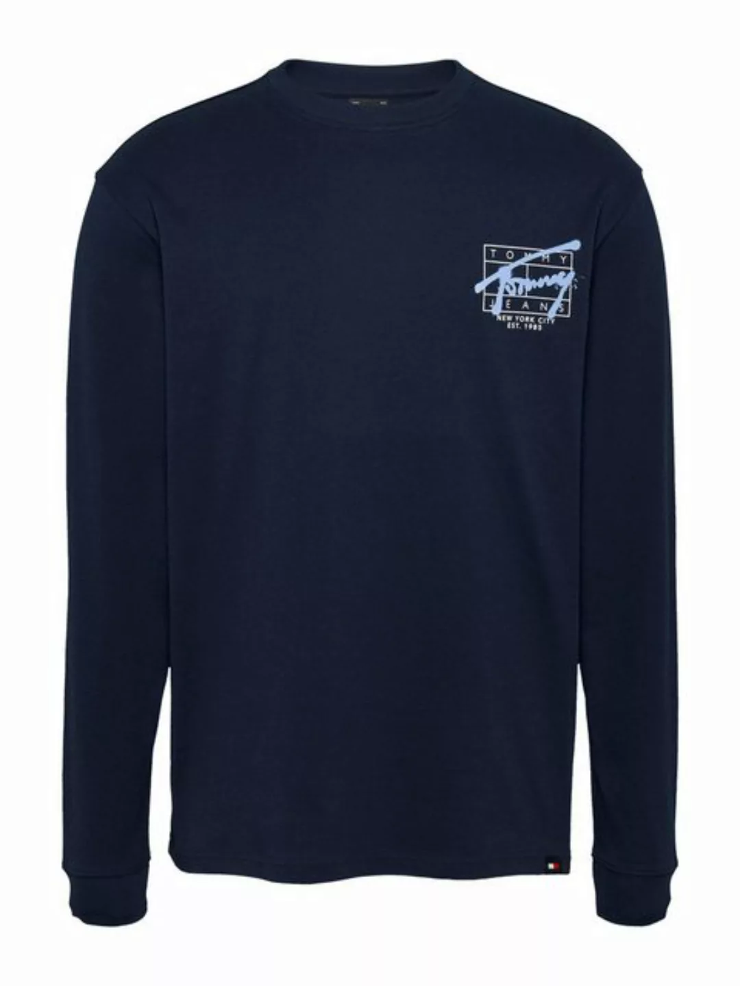 Tommy Jeans Plus Longsleeve TJM REG SPRAY TEE LS EXT Große Größen, mit groß günstig online kaufen