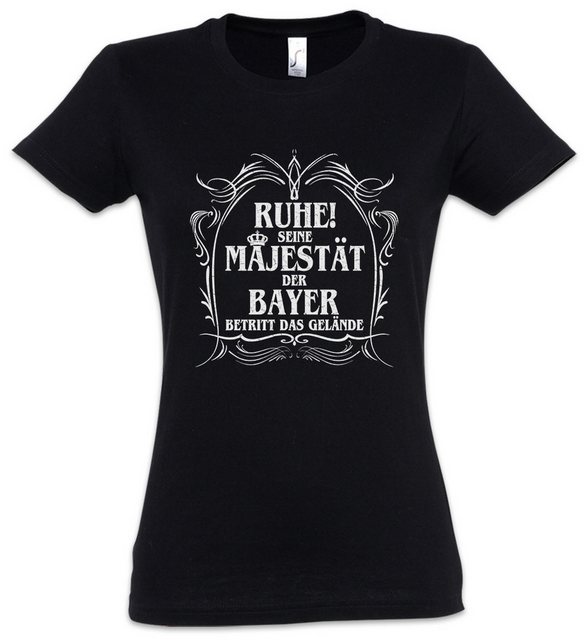 Urban Backwoods Print-Shirt Seine Majestät Der Bayer Damen T-Shirt Bayern B günstig online kaufen