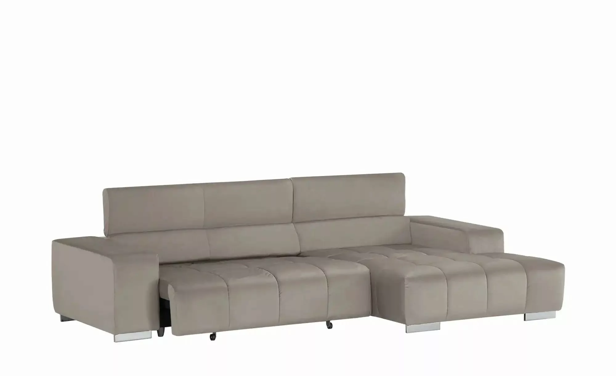 uno Ecksofa mit Kopfteilverstellung Origo ¦ braun ¦ Maße (cm): B: 307 H: 73 günstig online kaufen