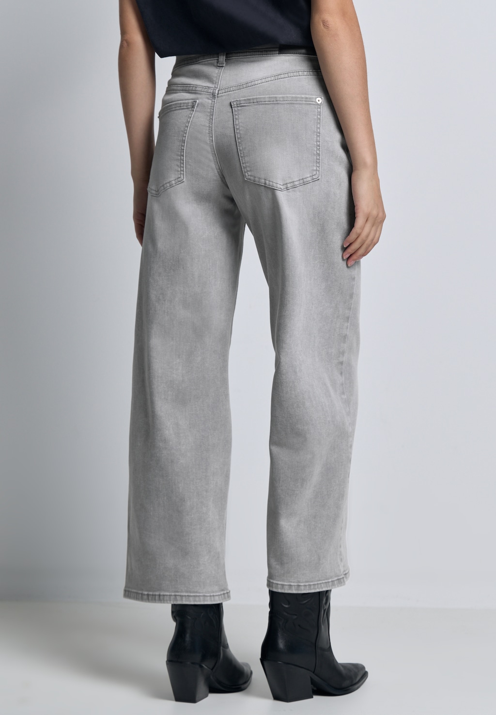 STREET ONE STUDIO Comfort-fit-Jeans, mit Wide Legs günstig online kaufen