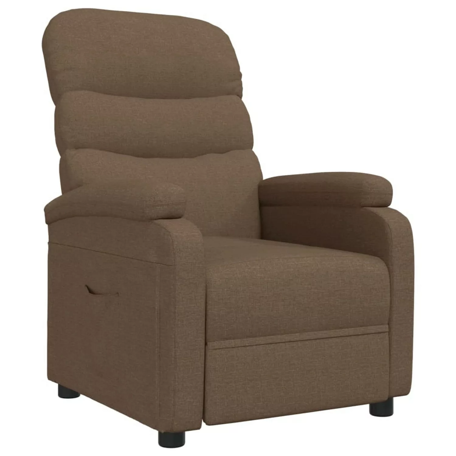 vidaXL Relaxsessel Braun Stoff Modell 66 günstig online kaufen