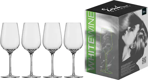 Eisch Germany Weißweinglas »Vinezza«, (Set, 4 tlg.), bleifrei, 360 ml, 4-te günstig online kaufen