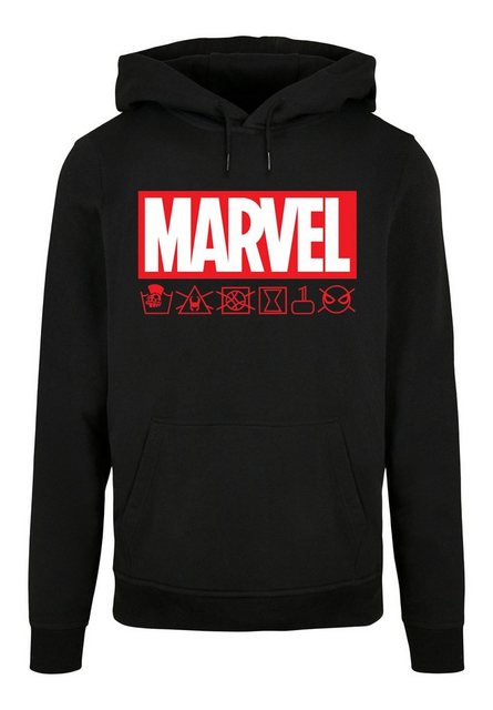 F4NT4STIC Kapuzenpullover Marvel Logo washed Care Waschanleitung Print günstig online kaufen