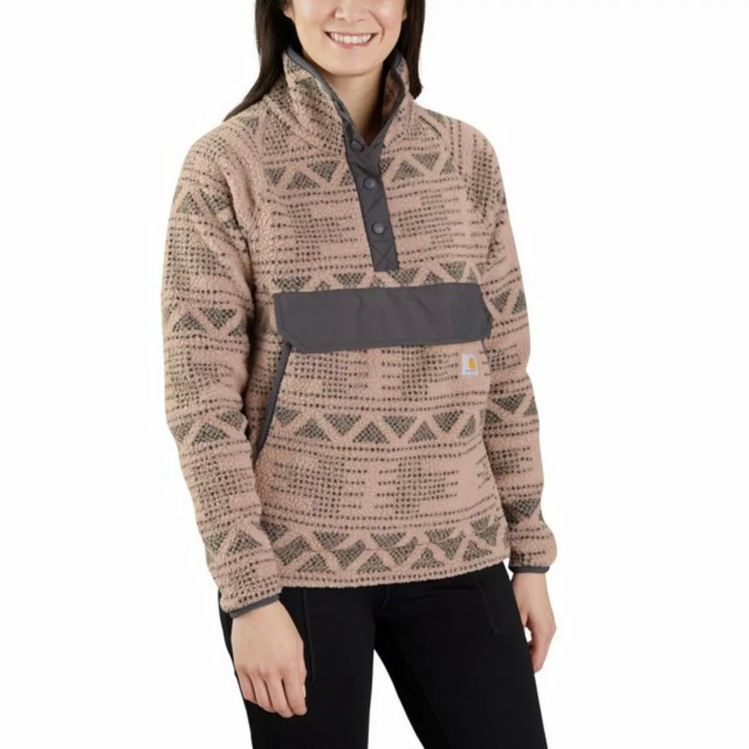 Carhartt Fleecepullover Carhartt Damen Fleecepullover Relaxed Fit Fleece Pu günstig online kaufen