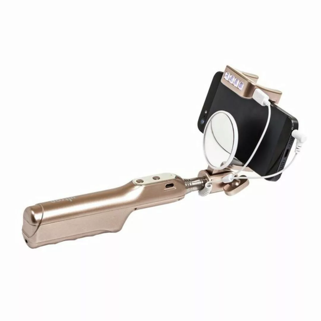 Ultron selfie deluxe flash Selfiestick (88 cm, Selfie Stick, Spiegel, Licht günstig online kaufen