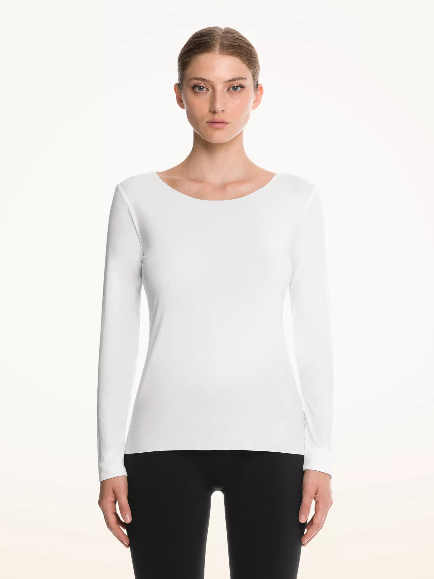 Wolford - Aurora Pure Pullover, Frau, white, Größe: S günstig online kaufen