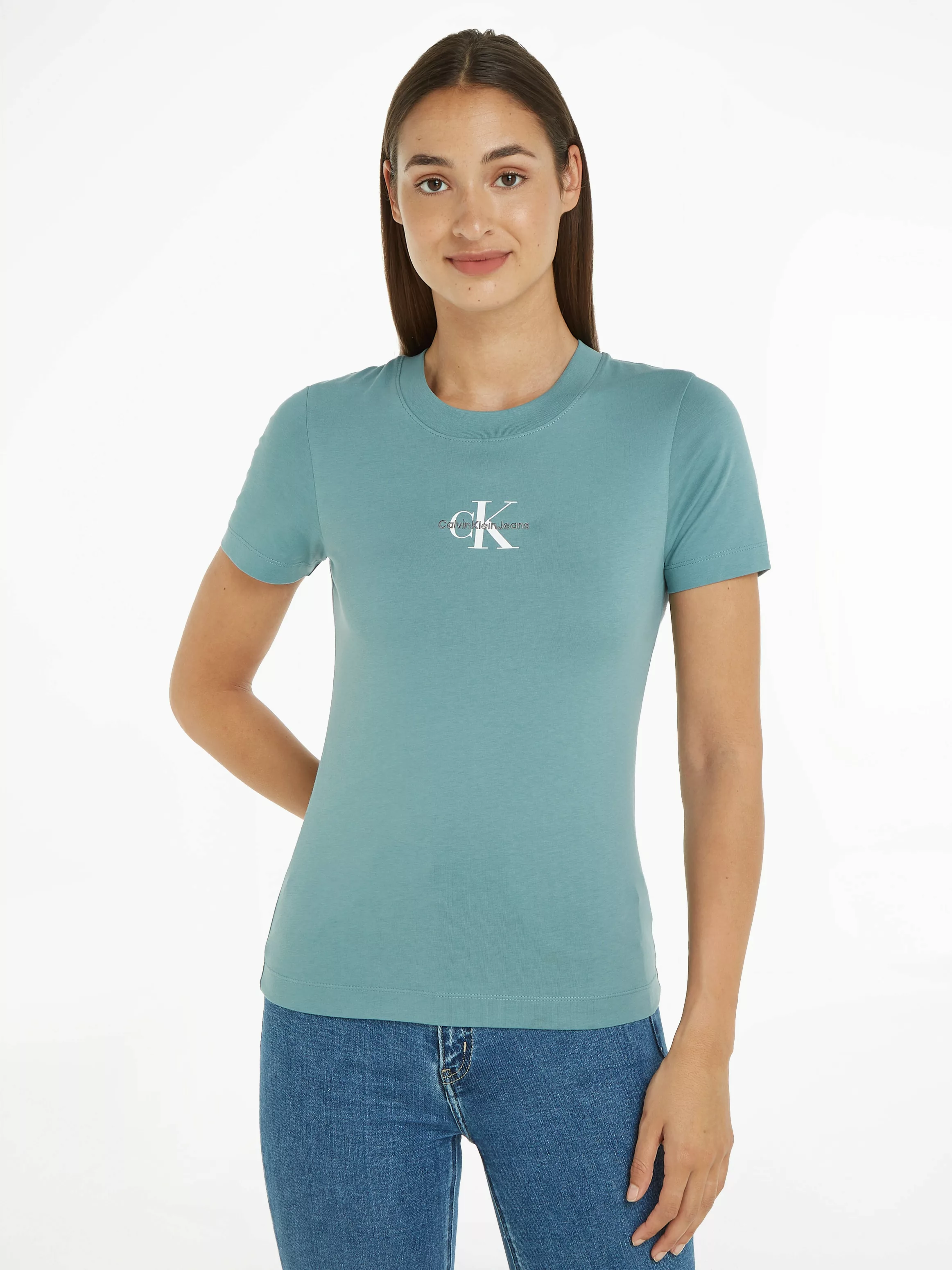 Calvin Klein Jeans T-Shirt MONOLOGO SLIM FIT TEE mit Logodruck günstig online kaufen
