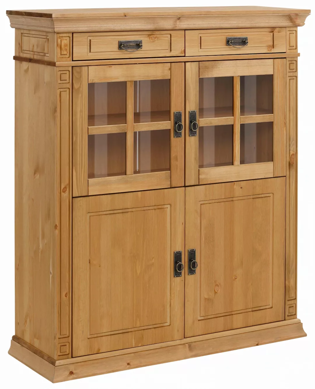 Home affaire Highboard "Vinales", Vitrine, Breite 112 cm günstig online kaufen