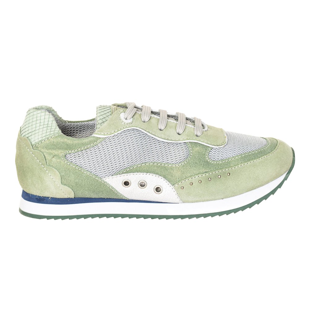 Geox Flacher Damensneaker EU 37 Green günstig online kaufen