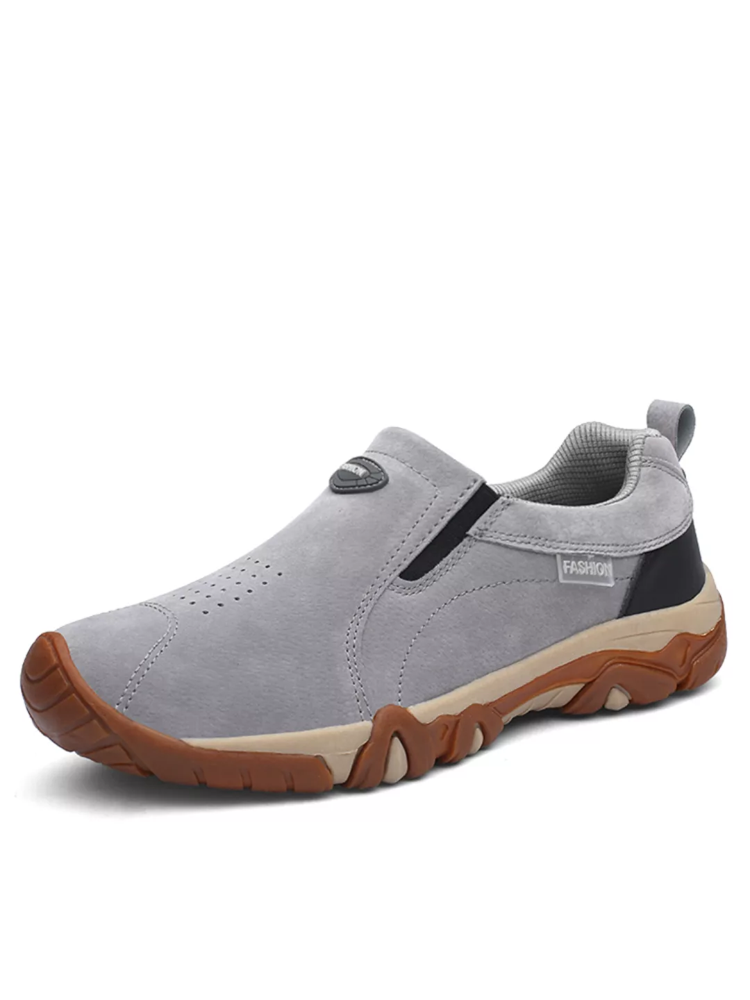 Männer atmungsaktive Slip On Outdoor Slip Resistant Wanderschuhe günstig online kaufen