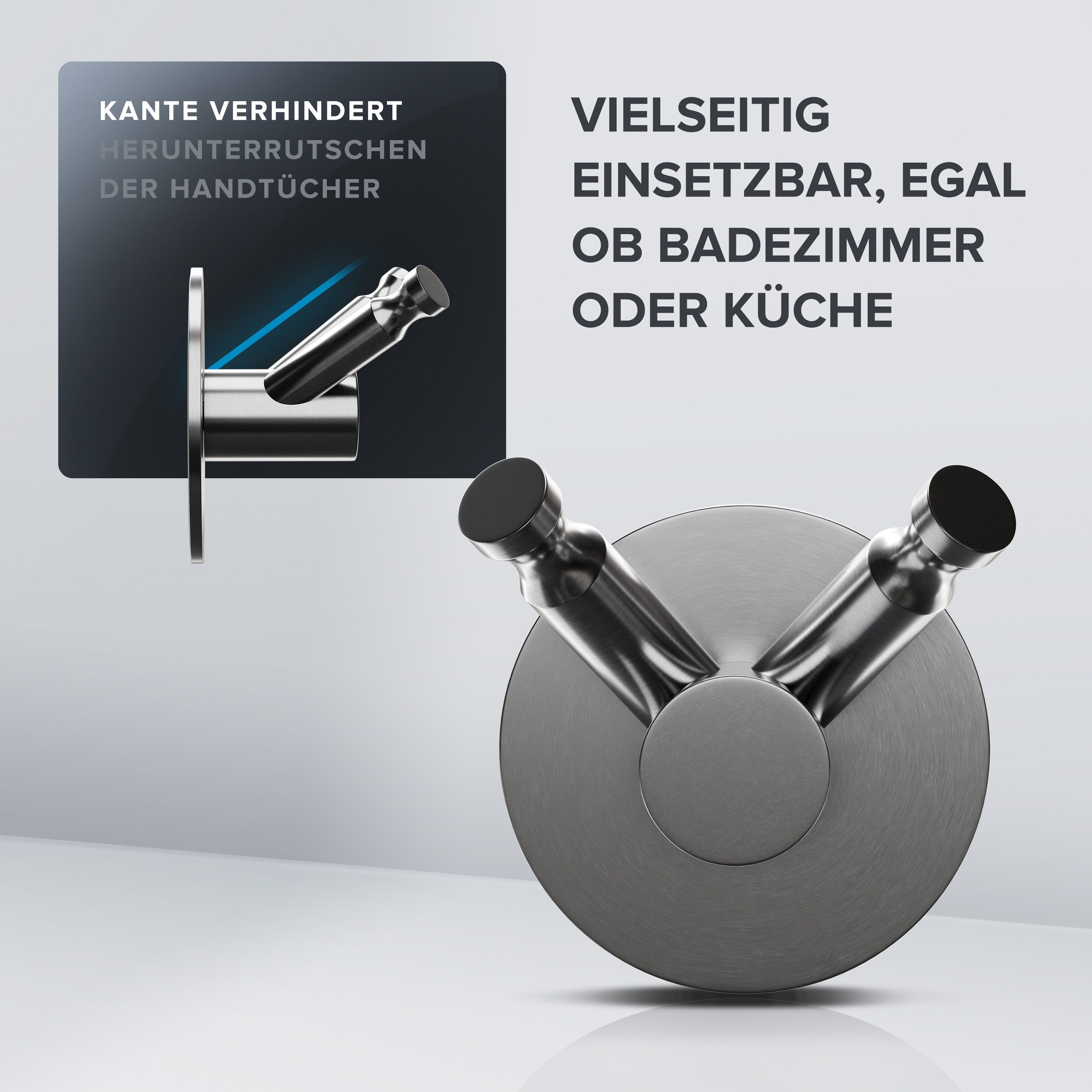 ovimar Handtuchhaken Hjelm, (1-St), aus Edelstahl günstig online kaufen