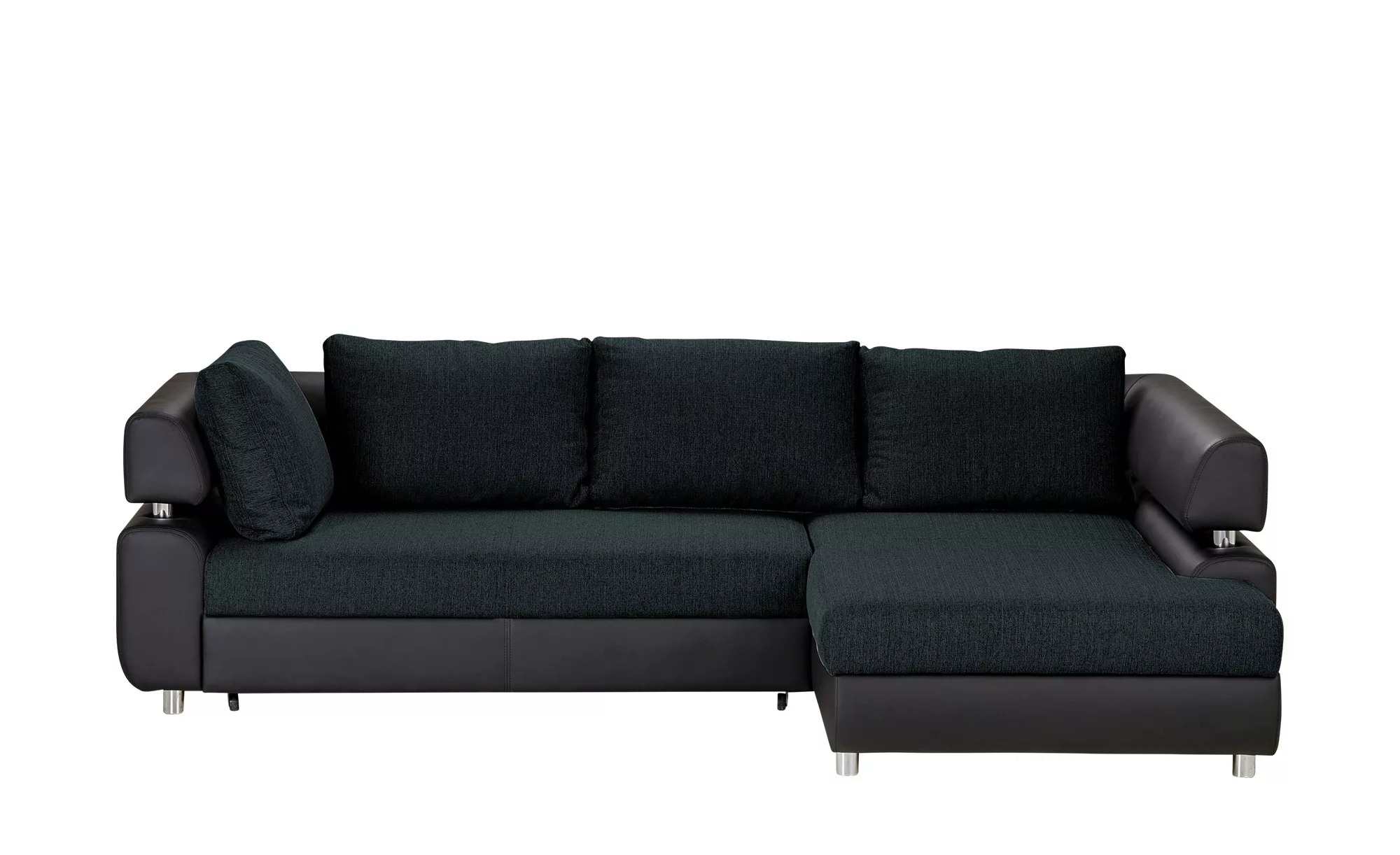 switch Ecksofa mit Schlaffunktion   Panama ¦ schwarz ¦ Maße (cm): B: 270 H: günstig online kaufen