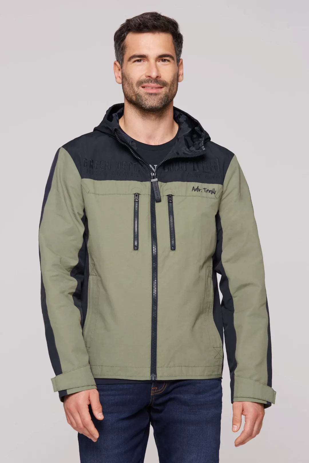 CAMP DAVID Outdoorjacke, mit Kapuze, mit Brusttaschen günstig online kaufen