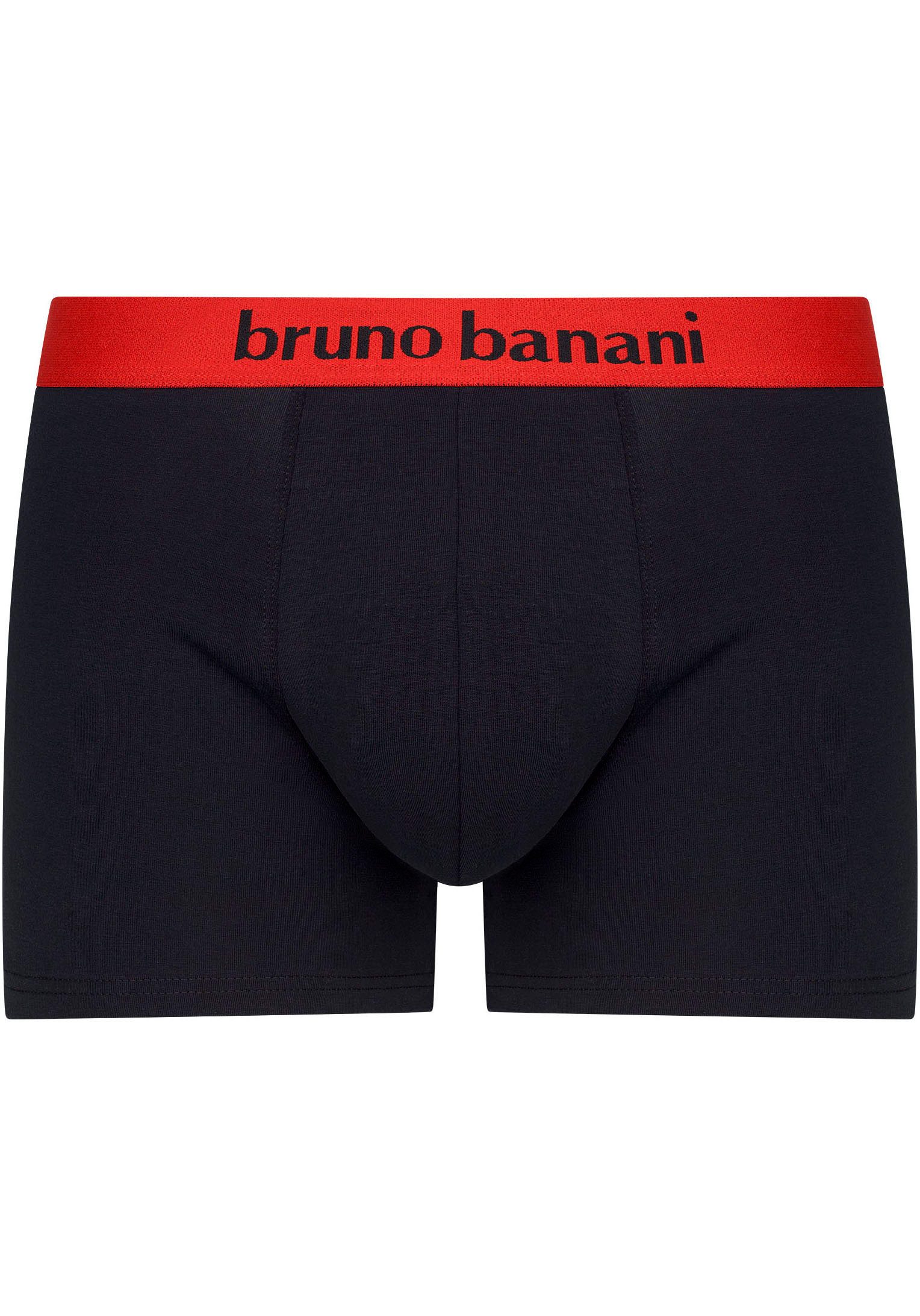 Bruno Banani Boxer "Flowing", (2er Pack), mit kontrastreichem Logobund günstig online kaufen