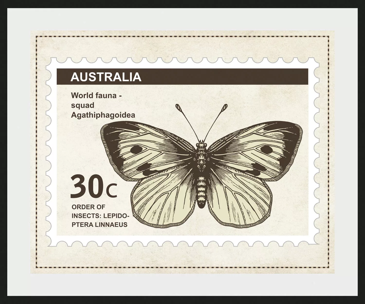 queence Bild "30c", Schmetterlinge, (1 St.) günstig online kaufen