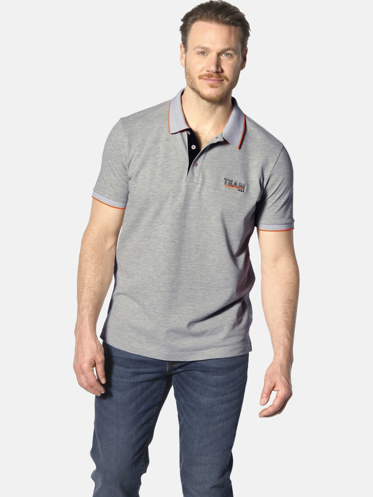 Jan Vanderstorm Poloshirt "Doppelpack Poloshirt HARALDFRED" günstig online kaufen