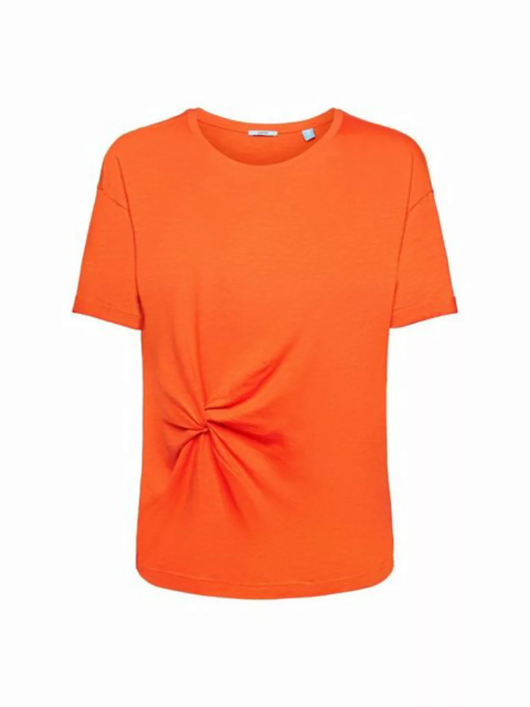 Esprit T-Shirt T-Shirt mit Twist-Detail (1-tlg) günstig online kaufen