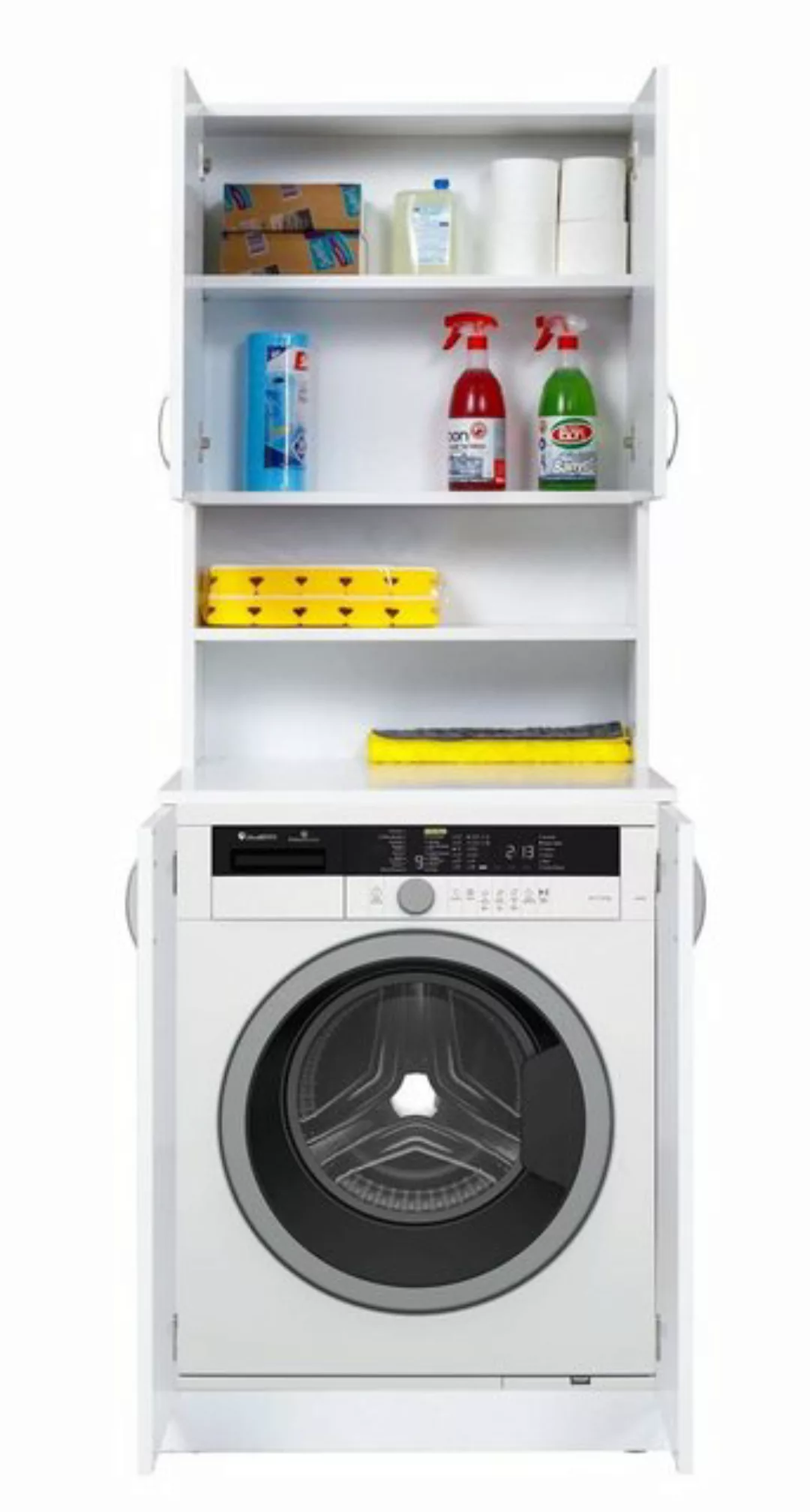 Furni24 Waschmaschinenumbauschrank Waschmaschinenschrank, 70x70x190,5 cm, w günstig online kaufen