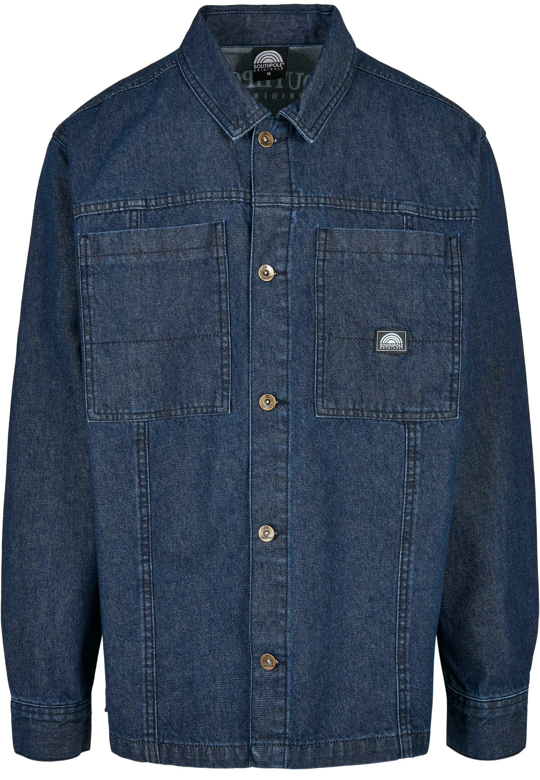 Southpole Langarmhemd "Southpole Herren Southpole Oversized Denim Shirt", ( günstig online kaufen