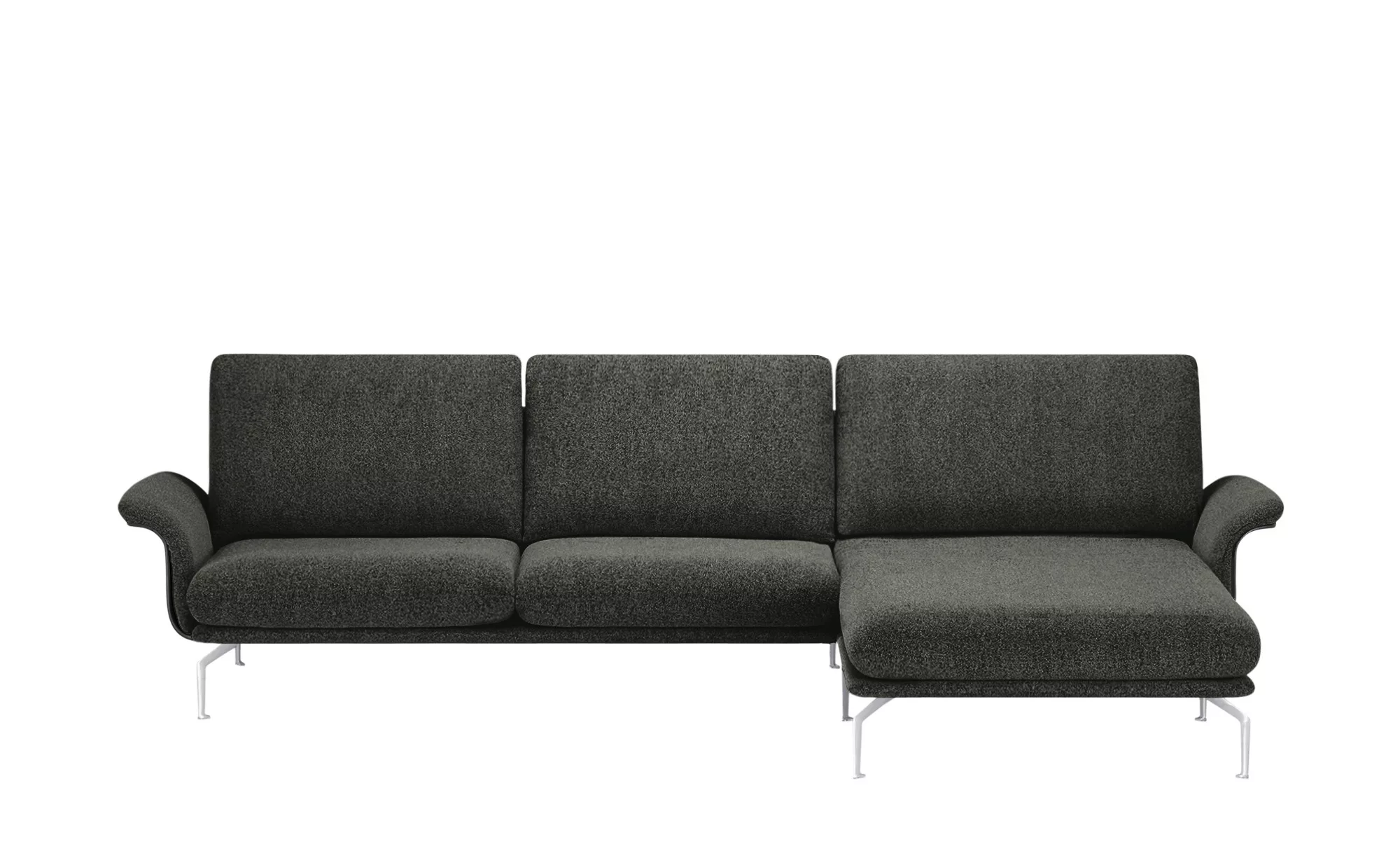 Nils Olsen Ecksofa  Alva - grau - 314 cm - 87 cm - 187 cm - Polstermöbel > günstig online kaufen