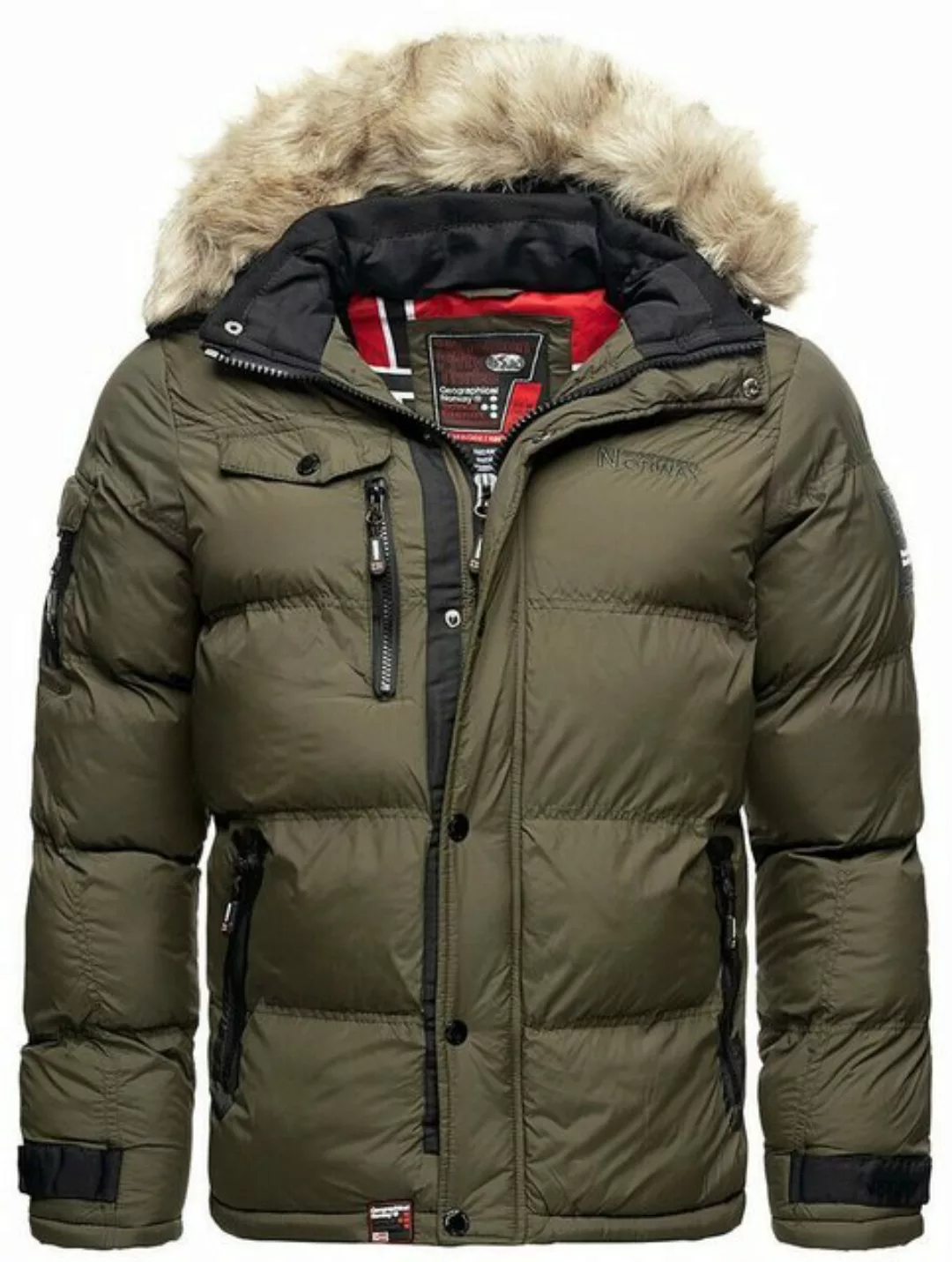 Geographical Norway Steppjacke Winter Jacke Steppjacke Outdoor Parka Warme günstig online kaufen